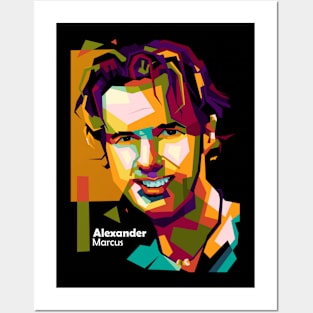 Alexander Marcus In Wpap Art Posters and Art